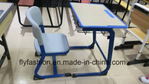 Single Desk with PP Chair Classroom Table Set